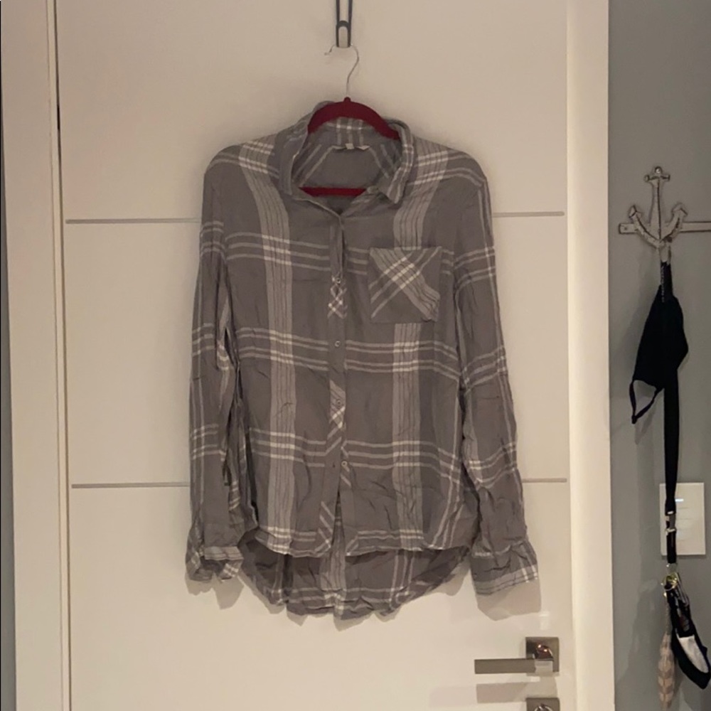 Gray Button Up - image 1